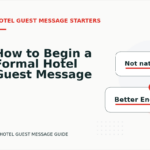 How to Begin a Formal Hotel Guest Message