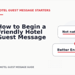 How to Begin a Friendly Hotel Guest Message
