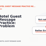 Hotel Guest Message Practice: Problem and Solution Replies