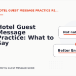 Hotel Guest Message Practice: What to Say Instead