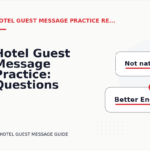Hotel Guest Message Practice: Questions and Answers