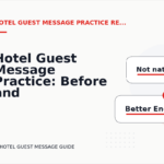 Hotel Guest Message Practice: Before and After Corrections